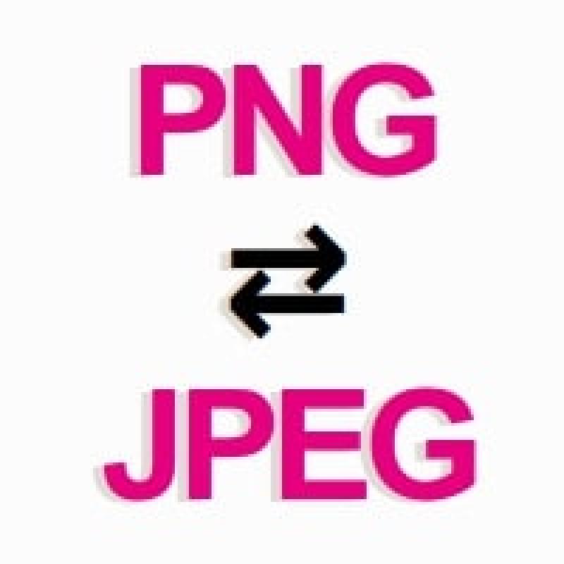 PNG ⇔ JPG